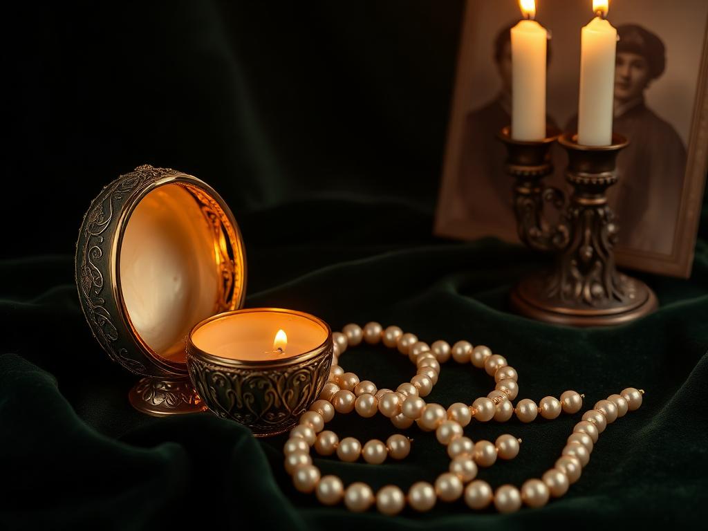 Perlas, retratos y un huevo Fabergé: reliquias de un imperio caído.
