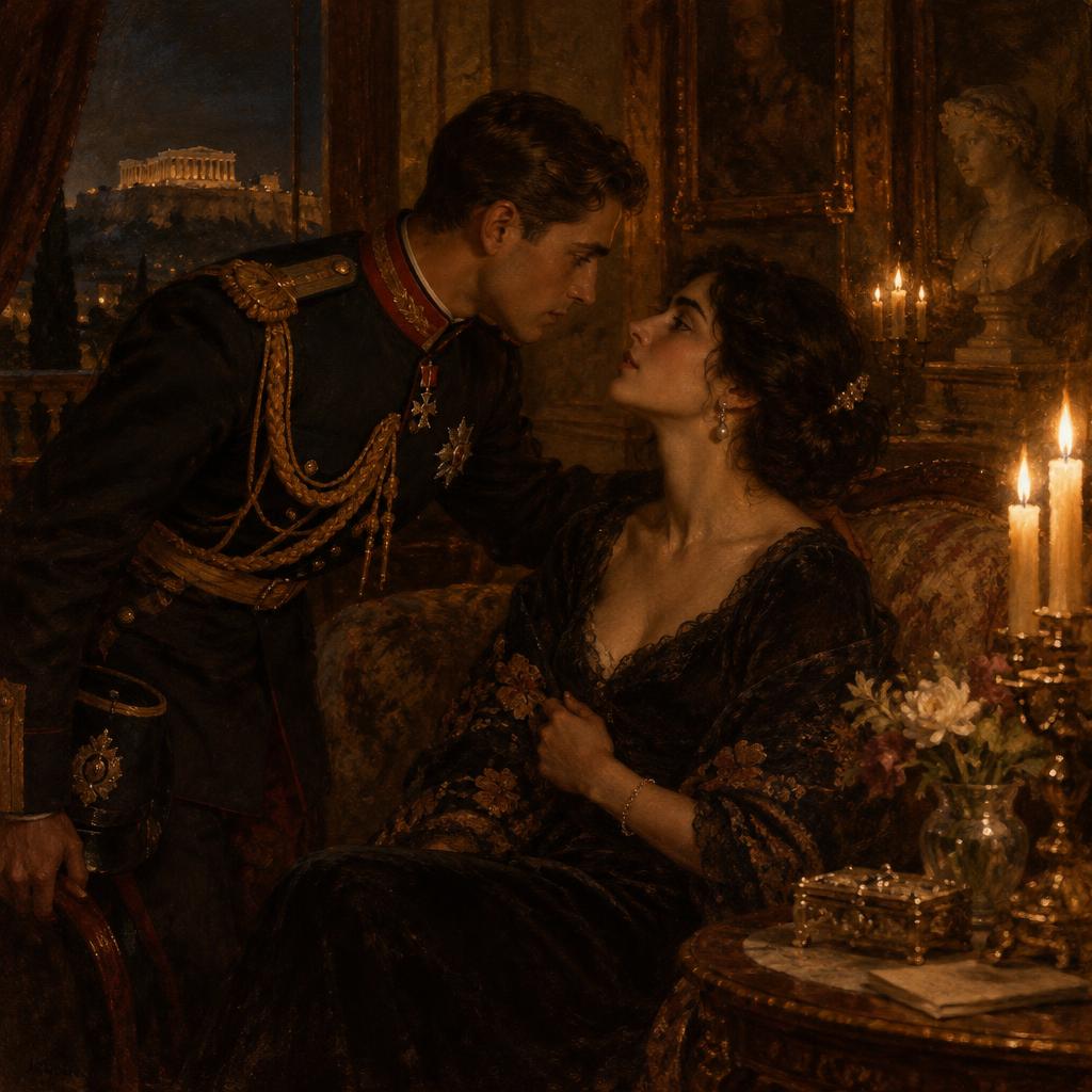 Atenas, 1917: el amor prohibido entre el rey Alejandro I y la plebeya Aspasia Manos.