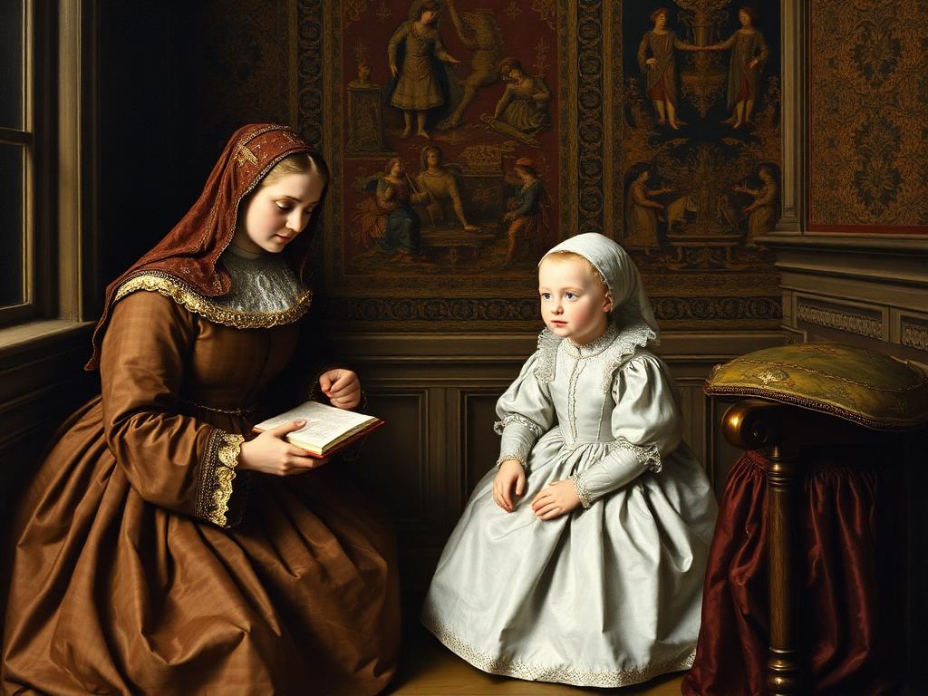 Educación en Mechelen. Huérfana de padre y con su madre recluida, Isabel creció en la corte flamenca de su tía Margarita de Austria, una de las mejores escuelas políticas de Europa.