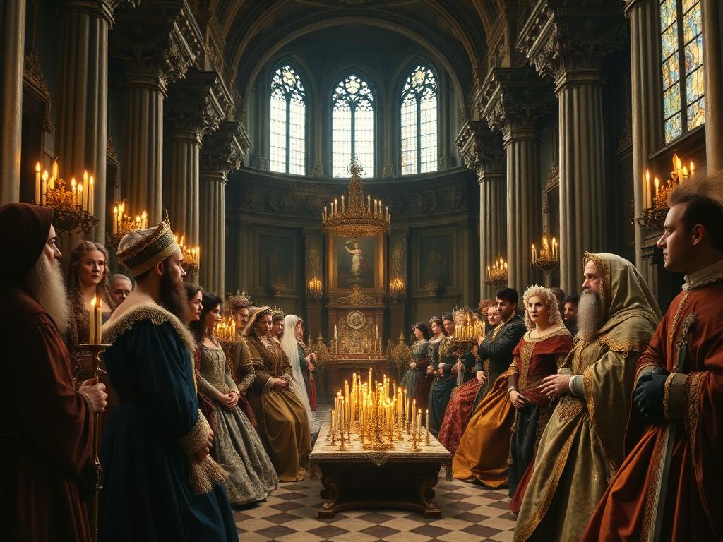 Boda con Christian II (1515). El matrimonio unió a los Habsburgo con la corona escandinava y llevó a Isabel a un reino que apenas conocía.
