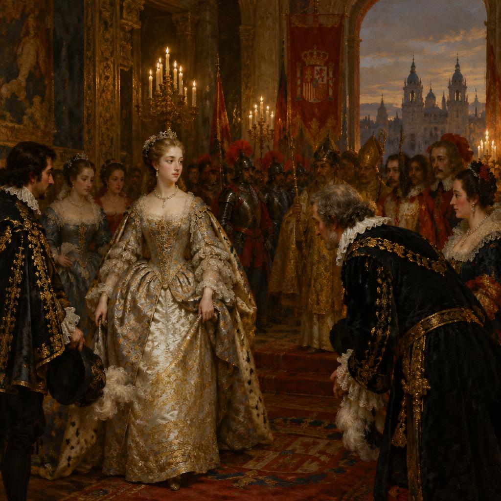 1714: la llegada de la italiana a la corte española, donde en pocas horas impuso su autoridad.
