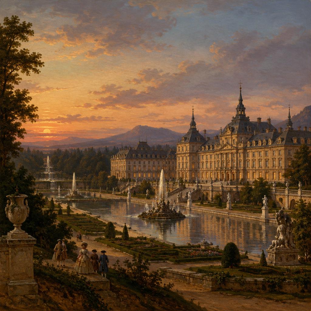 La Granja de San Ildefonso: el palacio y los jardines que fueron su refugio y su escenario.
