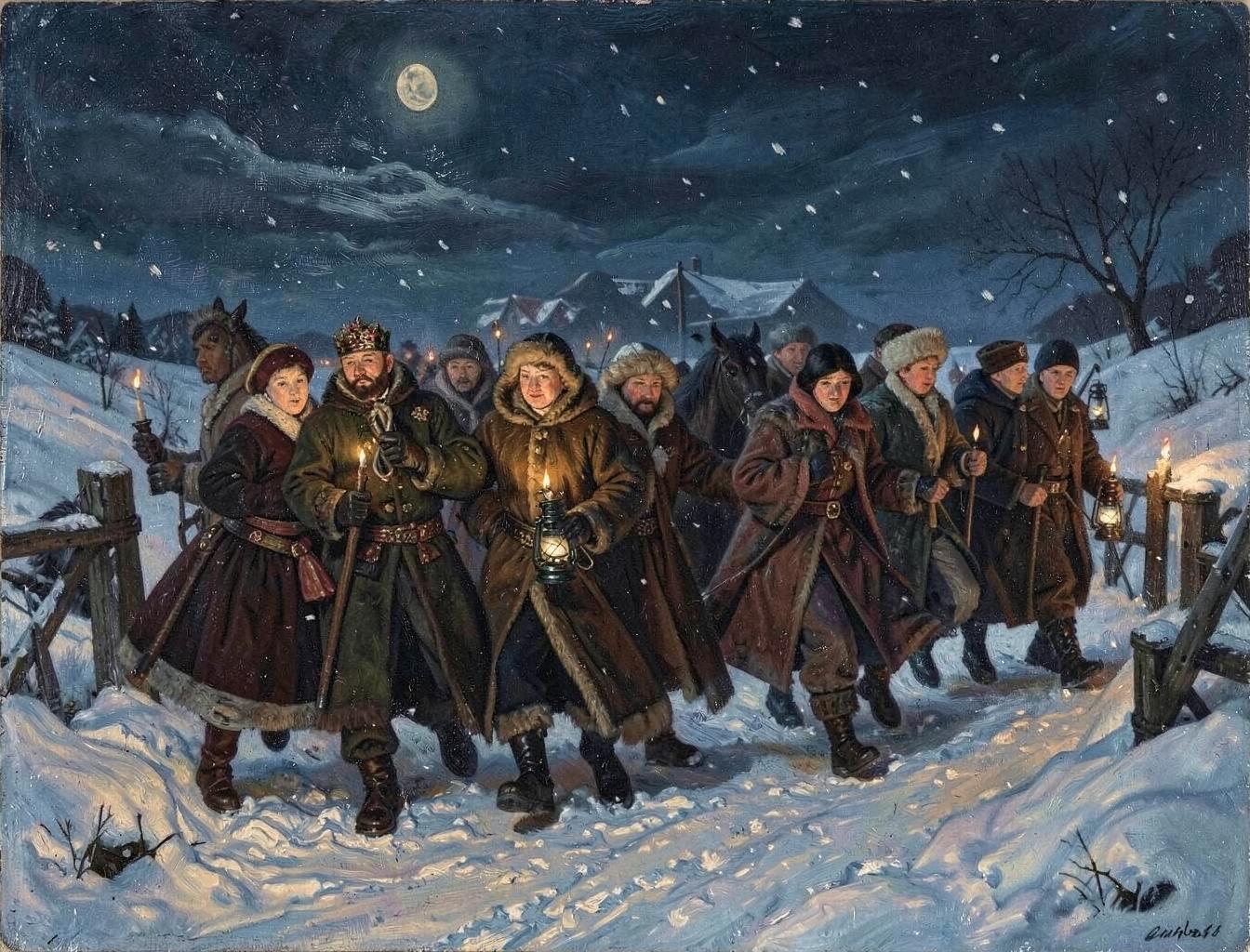 La huida de la familia real noruega tras la invasión alemana de 1940